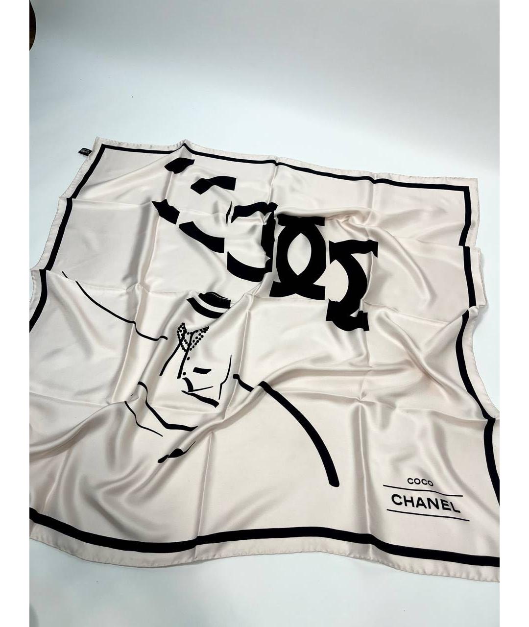 CHANEL Мульти шелковый платок, фото 2