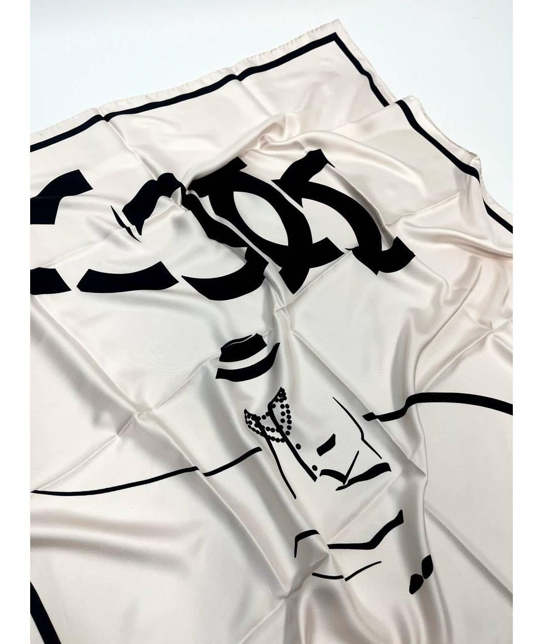 CHANEL Мульти шелковый платок, фото 5