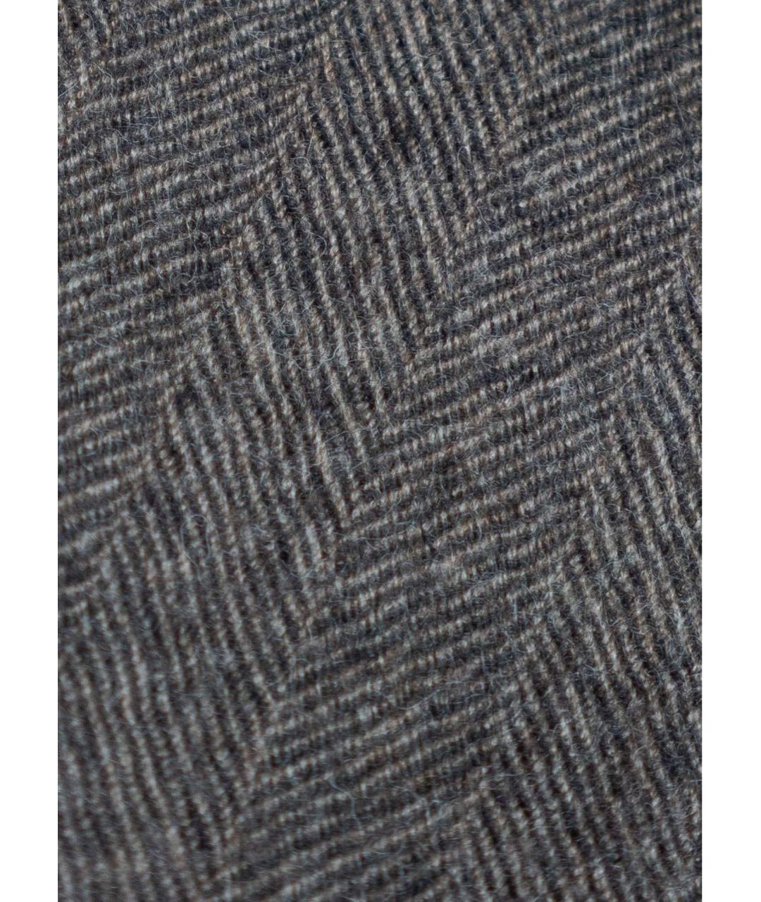 UMA WANG Серое шерстяное пальто, фото 5