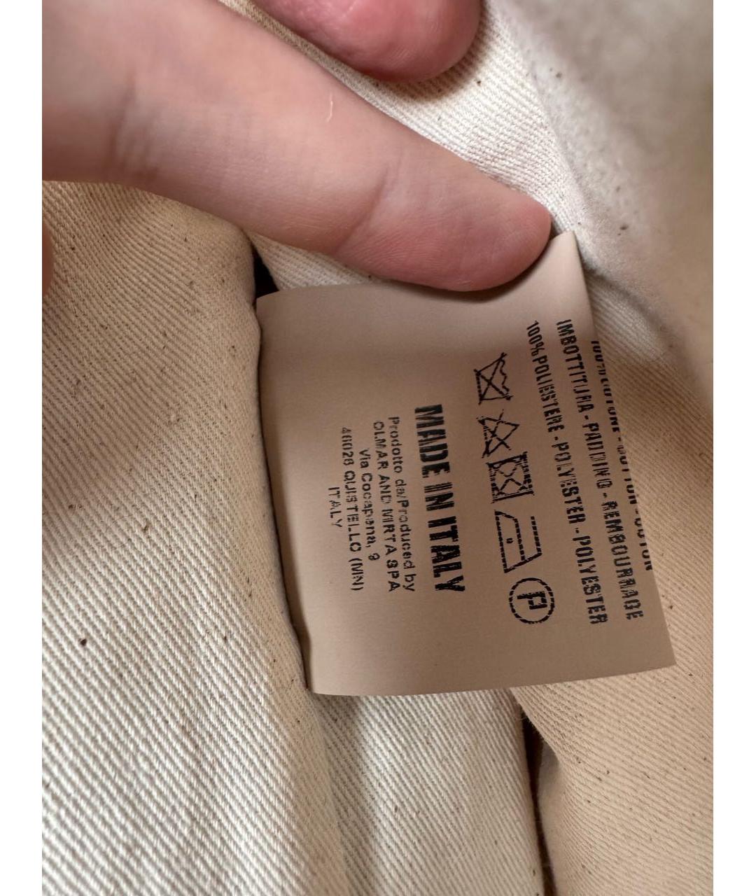 UMA WANG Черное шерстяное пальто, фото 6