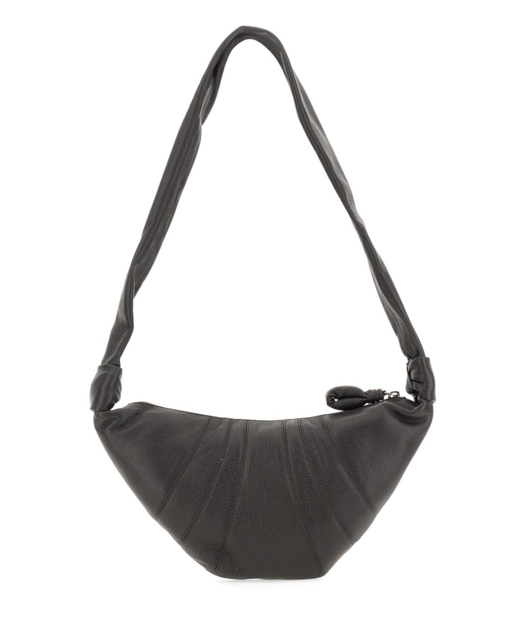 LEMAIRE Коричневая кожаная сумка через плечо, фото 3