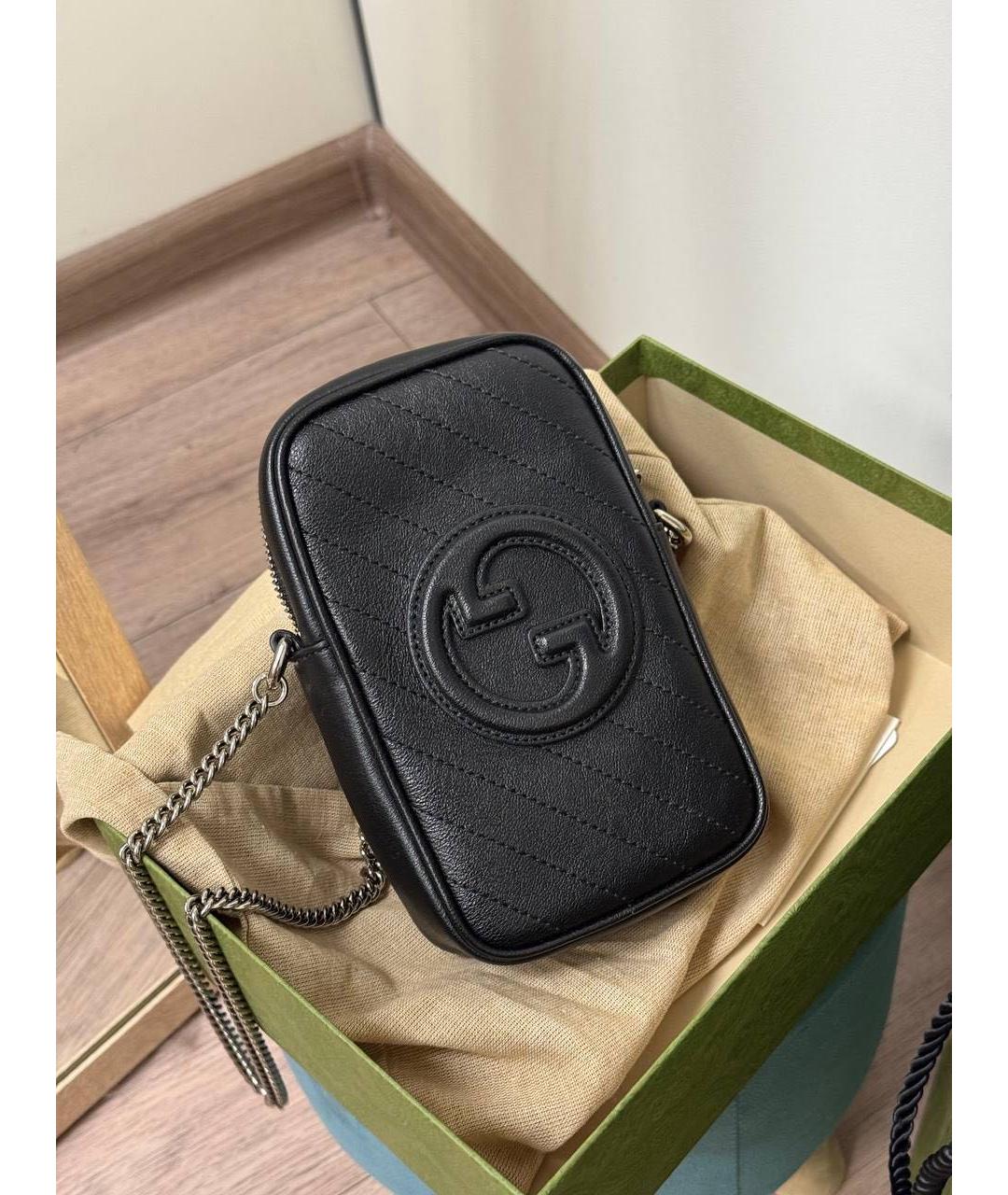 GUCCI Черная сумка через плечо, фото 2