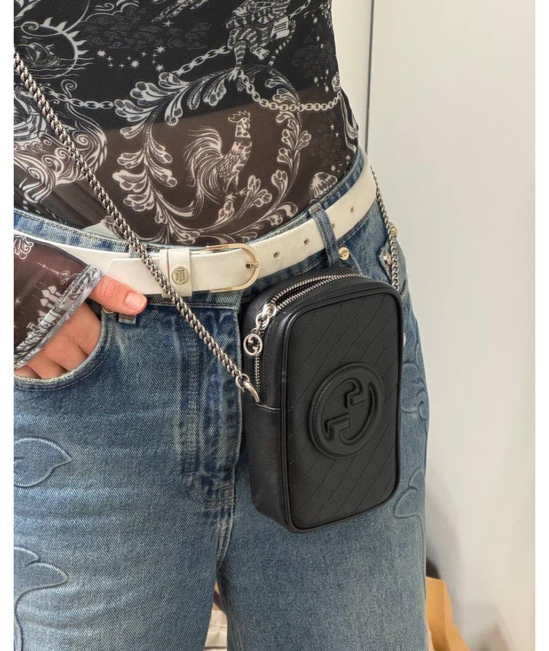 GUCCI Черная сумка через плечо, фото 3