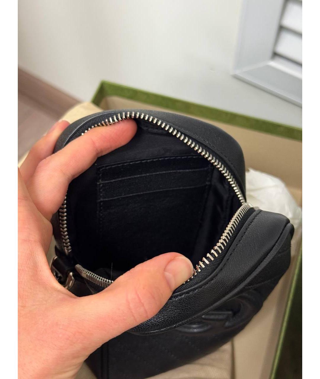 GUCCI Черная сумка через плечо, фото 5