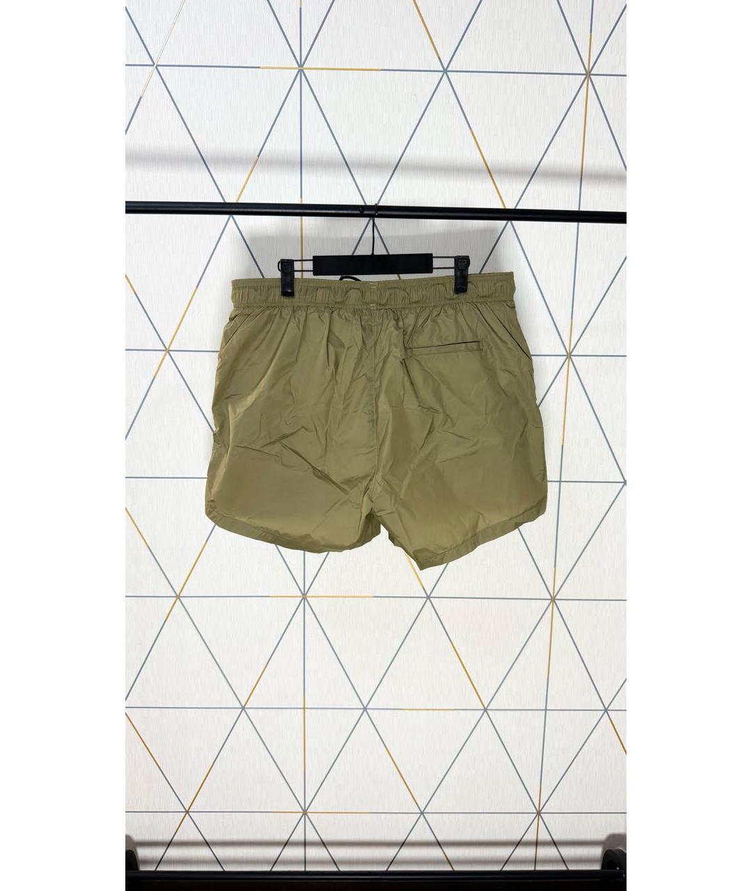 HUGO BOSS Хаки полиамидовые шорты, фото 2