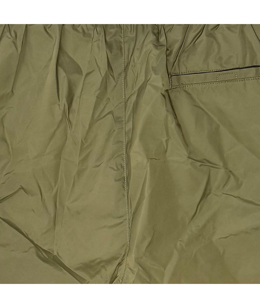 HUGO BOSS Хаки полиамидовые шорты, фото 4