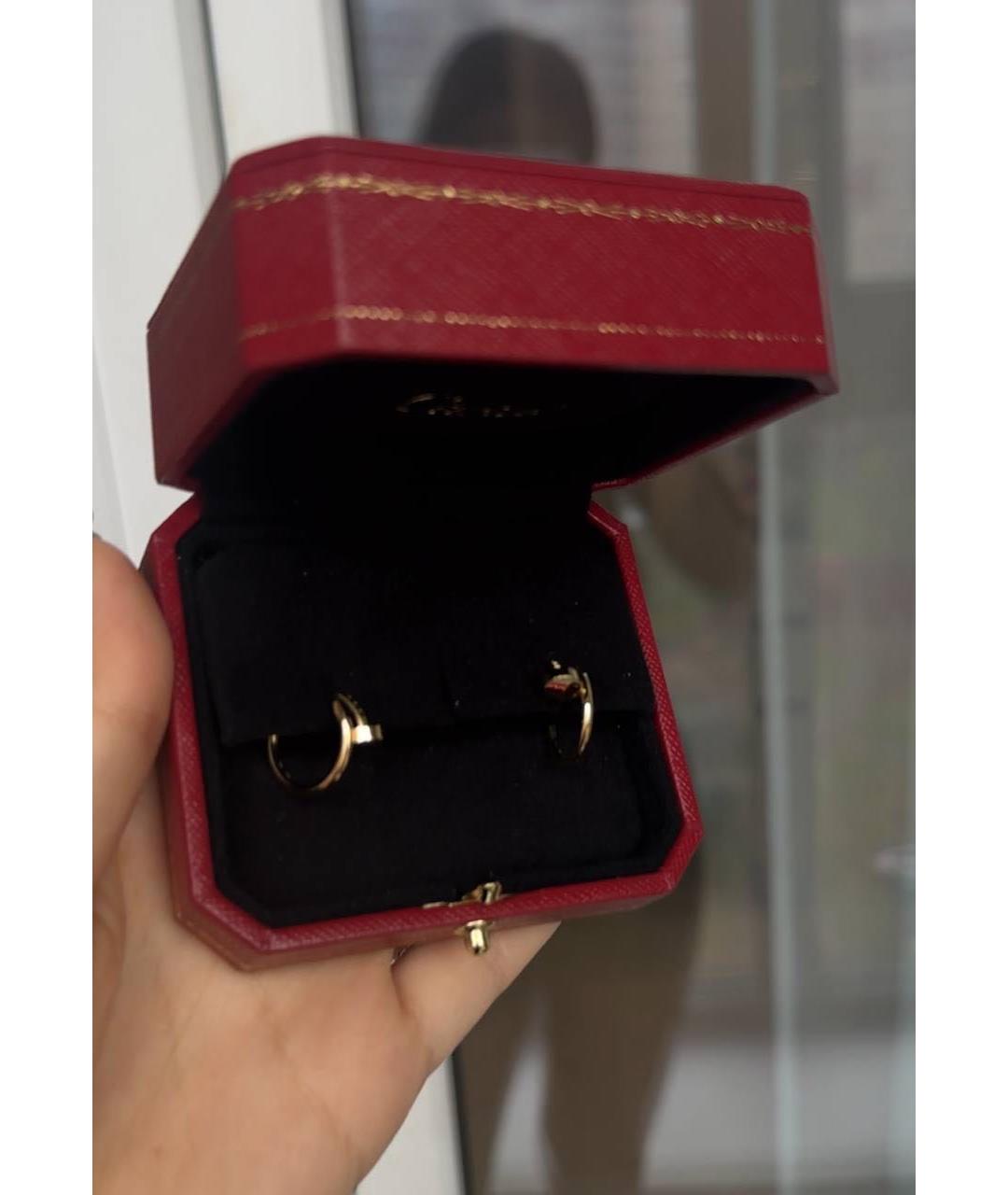 CARTIER Золотые серьги из желтого золота, фото 4