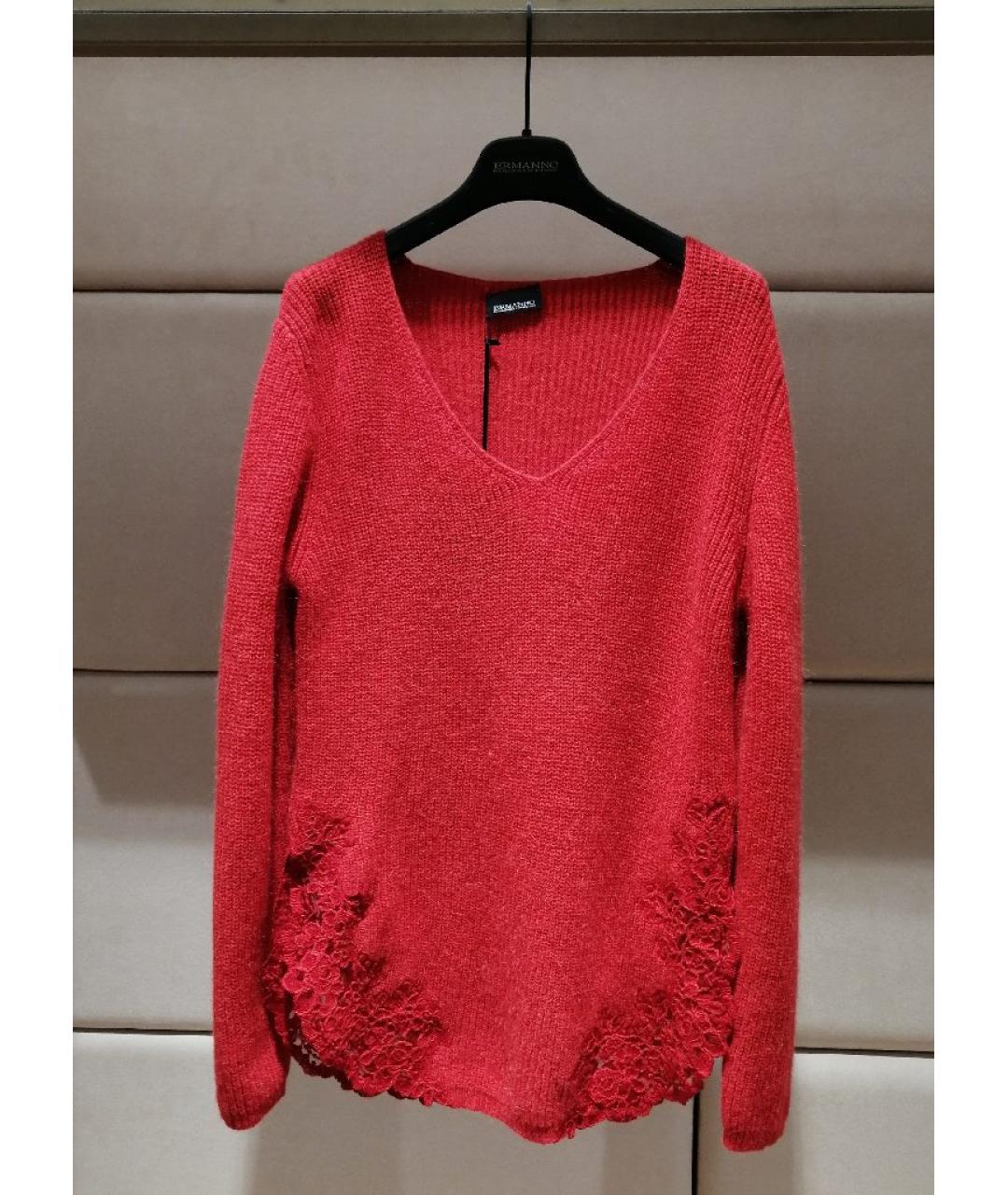 ERMANNO SCERVINO Красный джемпер / свитер, фото 3