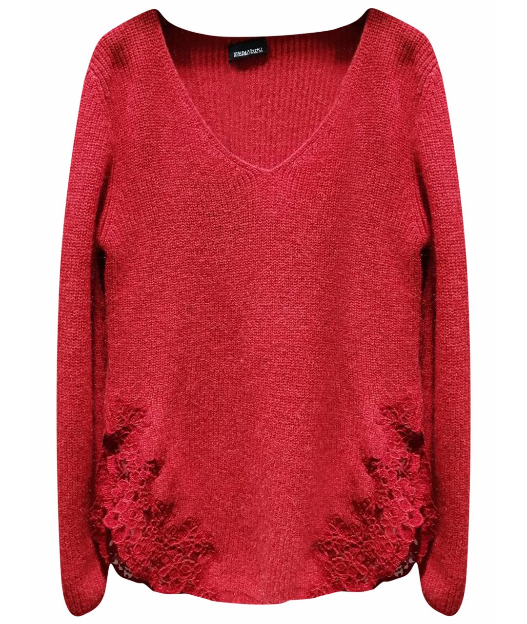 ERMANNO SCERVINO Красный джемпер / свитер, фото 1