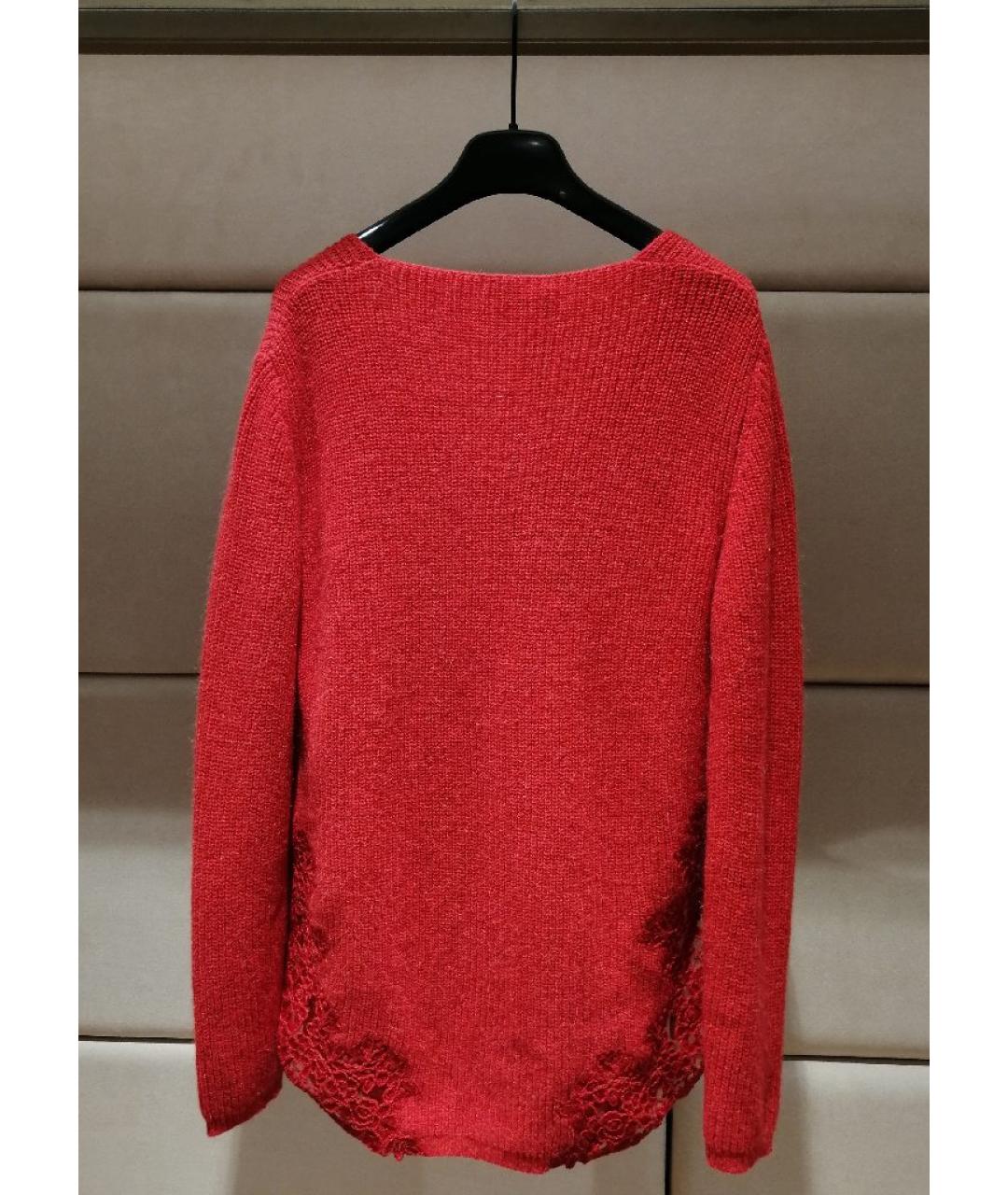 ERMANNO SCERVINO Красный джемпер / свитер, фото 2