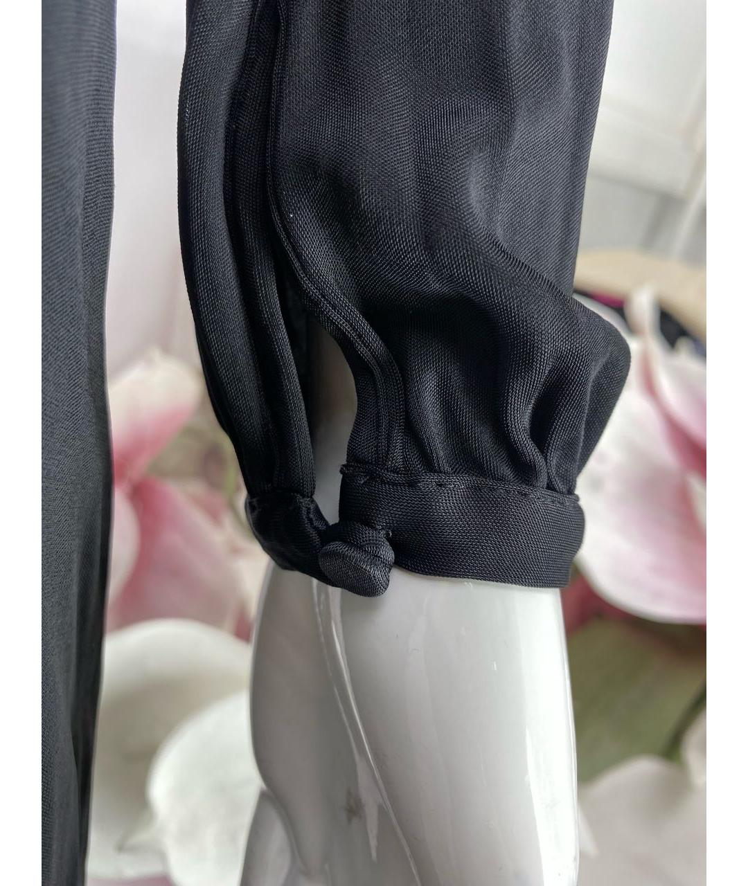 GUCCI Черное вискозное вечернее платье, фото 7