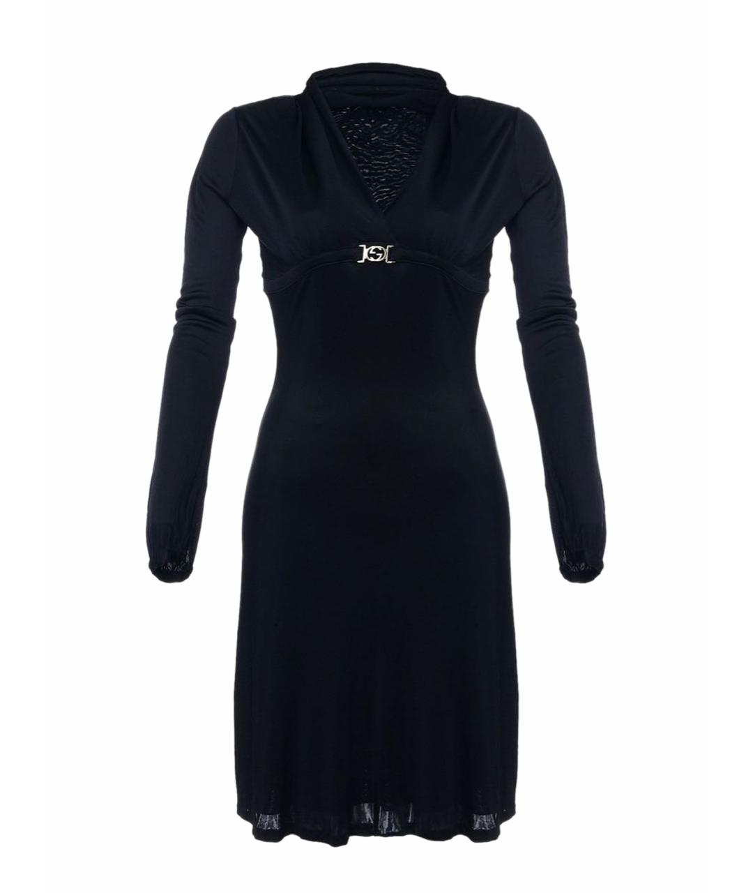 GUCCI Черное вискозное вечернее платье, фото 1