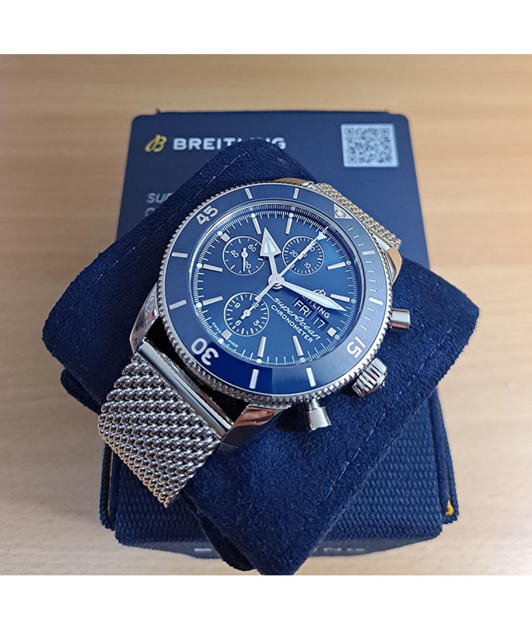 BREITLING Темно-синие часы, фото 3