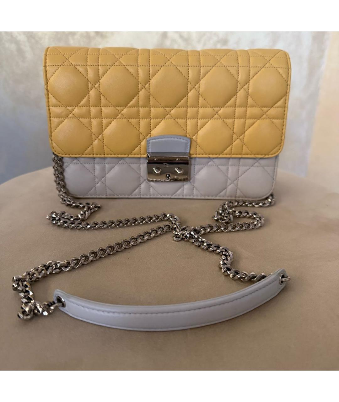 CHRISTIAN DIOR Мульти кожаная сумка через плечо, фото 5