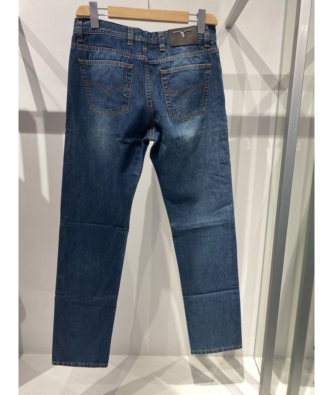 LARUSMIANI Синие хлопковые джинсы, фото 2