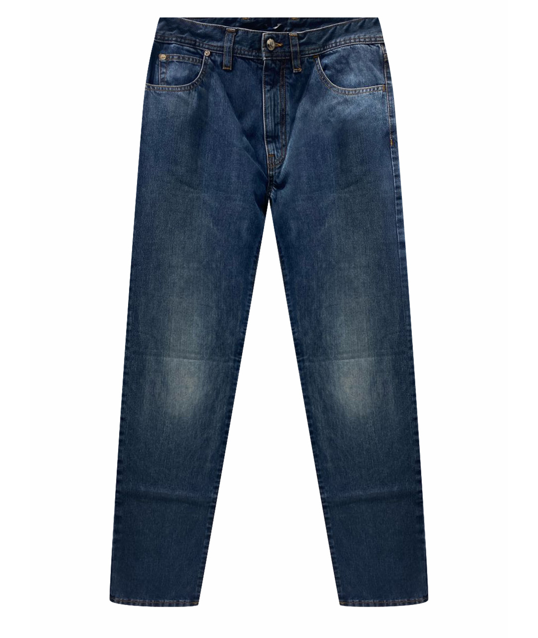 LARUSMIANI Синие хлопковые джинсы, фото 1