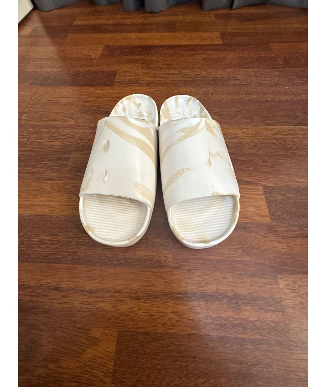 NIKE Бежевые шлепанцы, фото 2