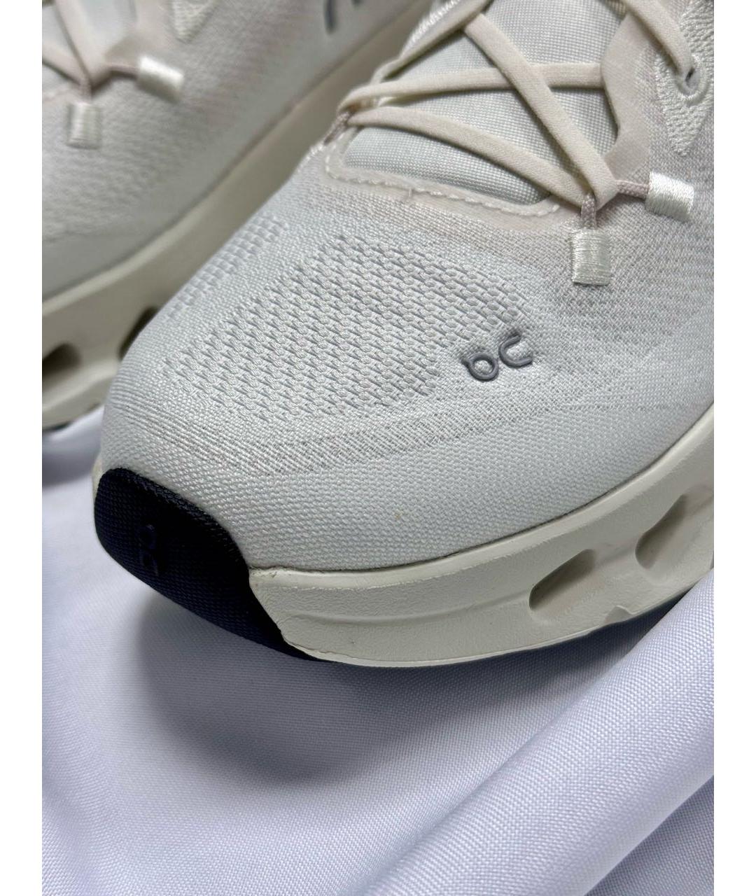 ON Белые текстильные кроссовки, фото 7