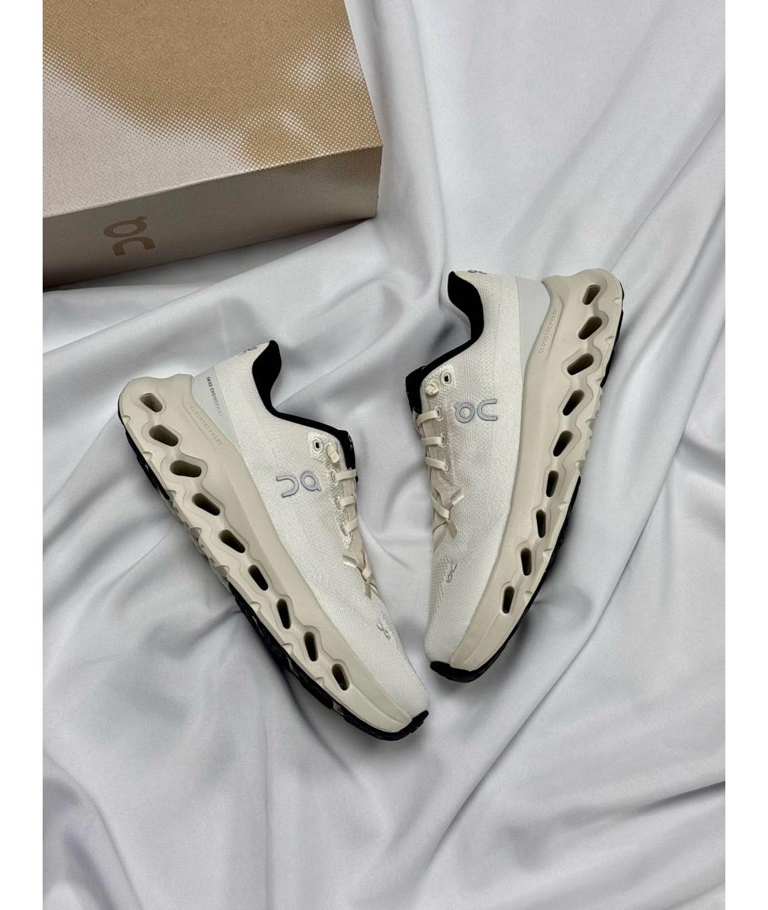 ON Белые текстильные кроссовки, фото 4