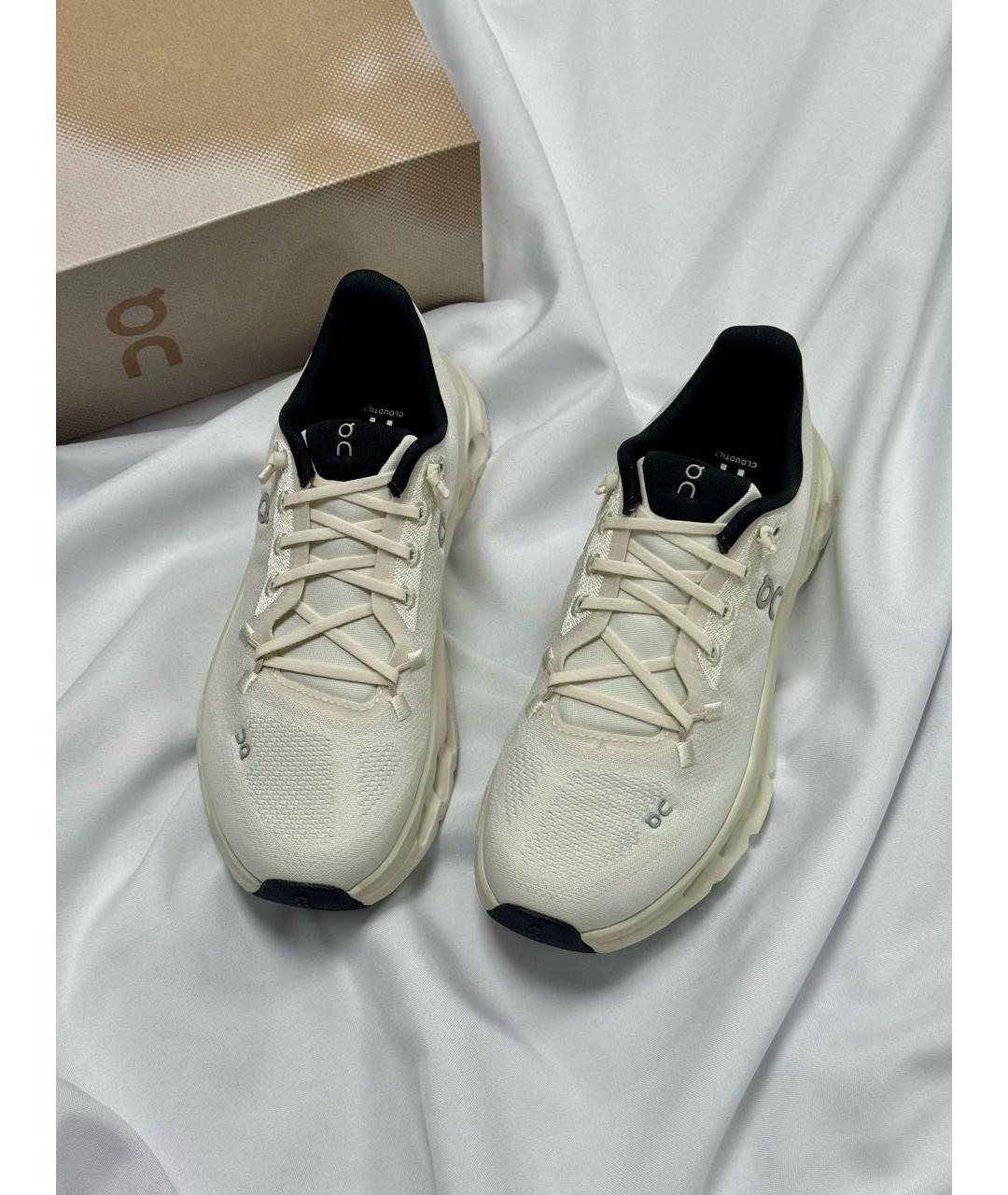 ON Белые текстильные кроссовки, фото 3