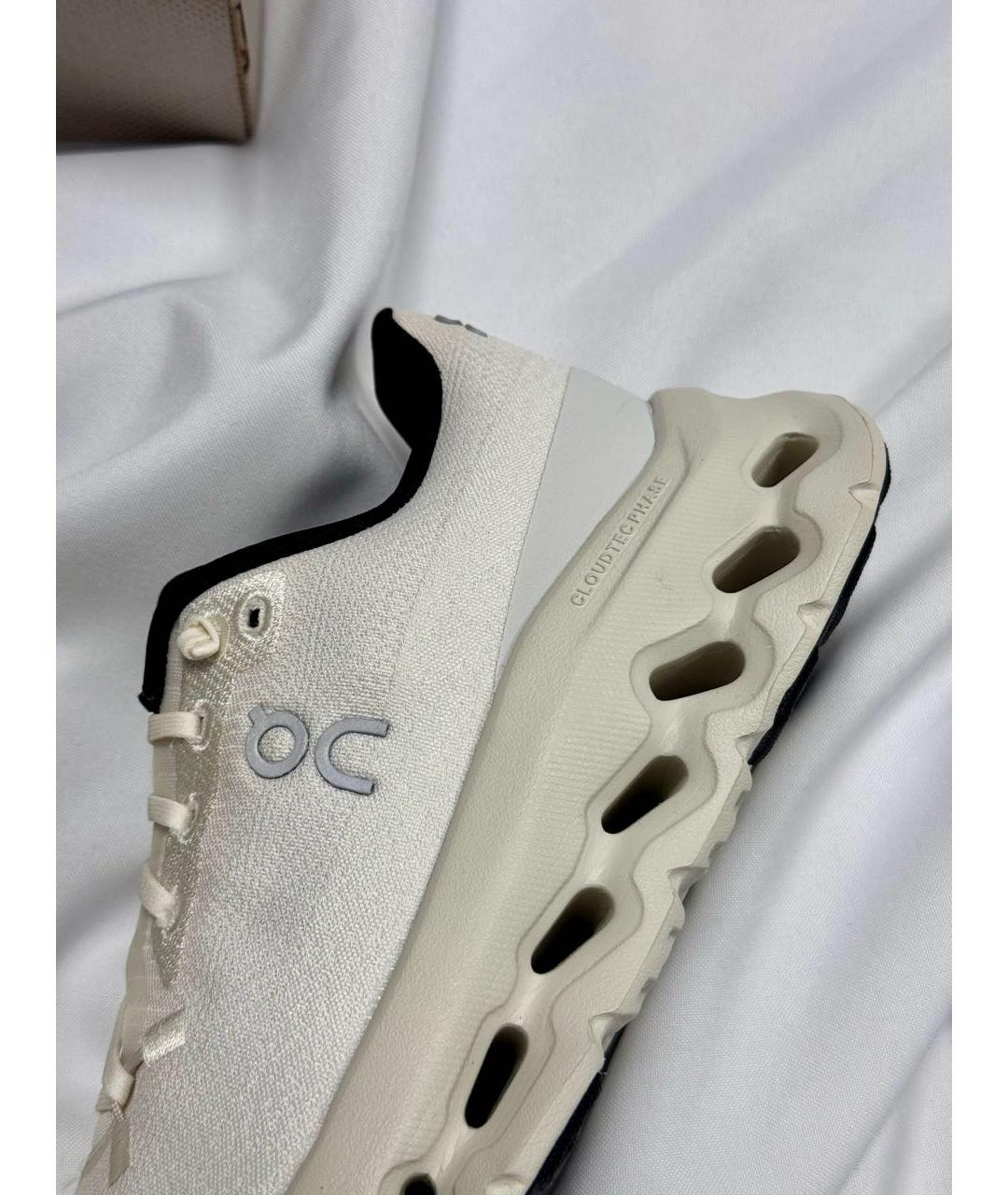 ON Белые текстильные кроссовки, фото 6