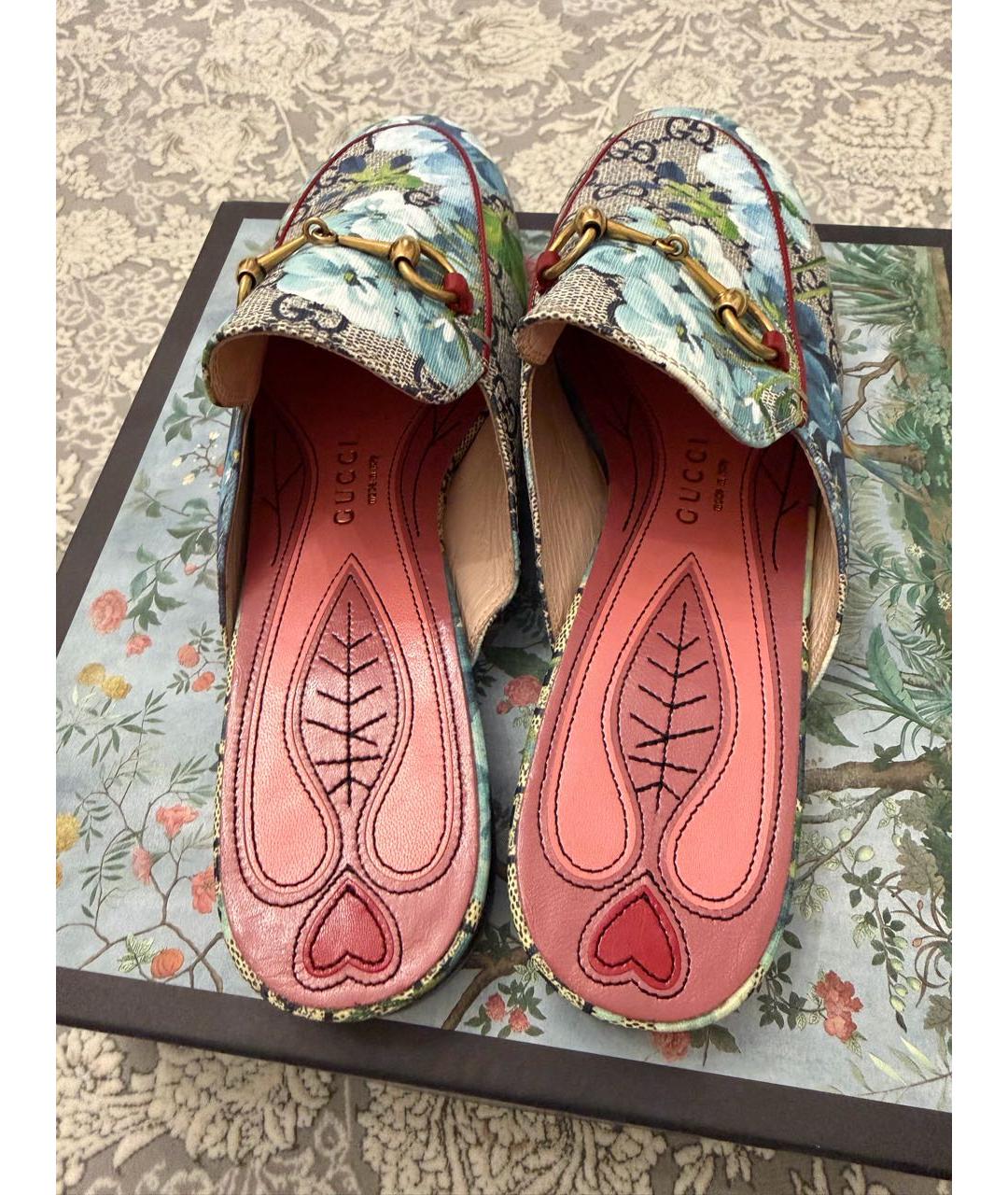 GUCCI Мульти мюли, фото 3