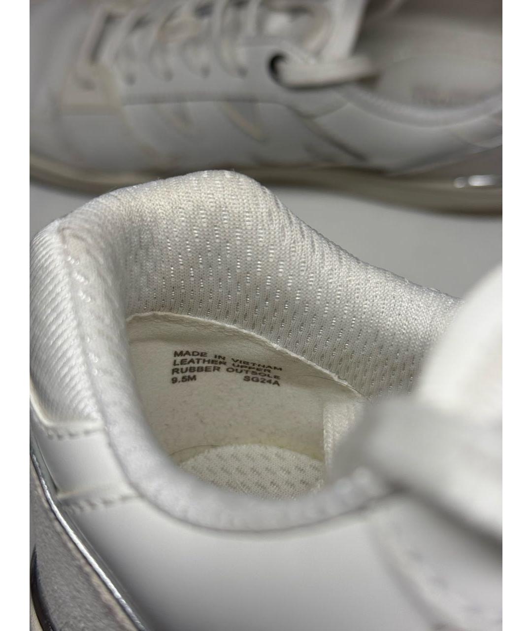 MICHAEL KORS Белые кожаные кеды, фото 7