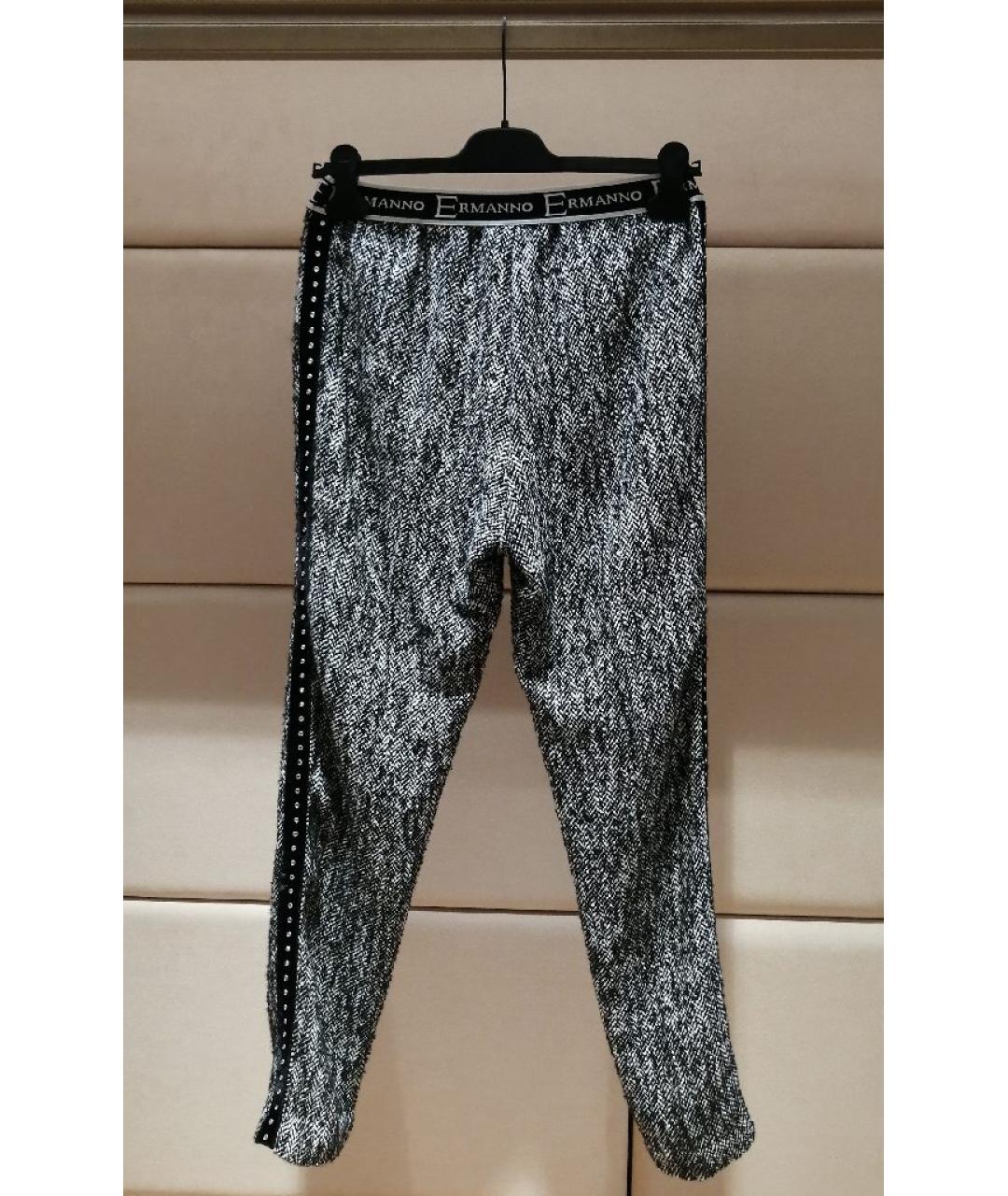 ERMANNO SCERVINO Серые брюки узкие, фото 2