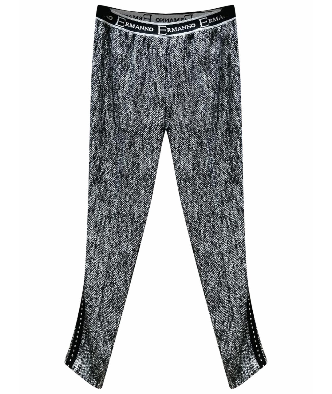 ERMANNO SCERVINO Серые брюки узкие, фото 1