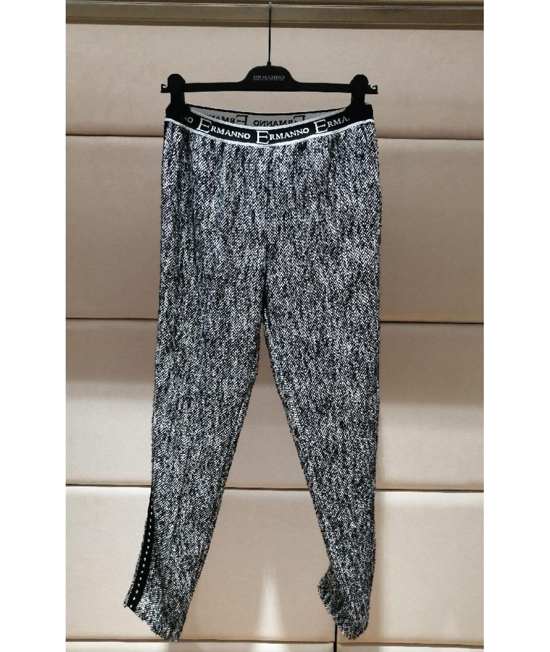 ERMANNO SCERVINO Серые брюки узкие, фото 3