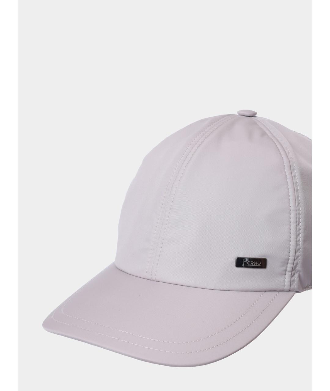HERNO Серая кепка/бейсболка, фото 3
