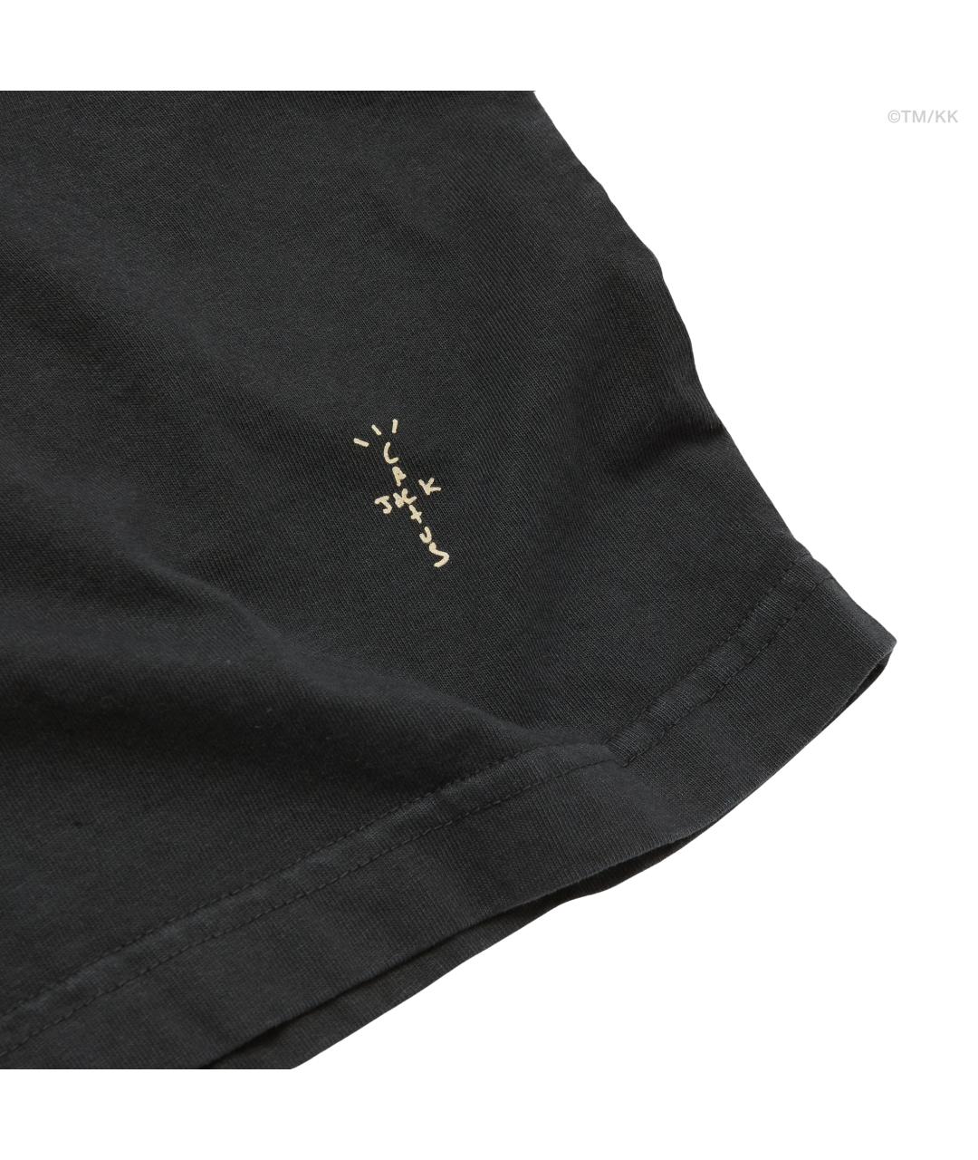 CACTUS JACK BY TRAVIS SCOTT Черная хлопковая футболка, фото 7