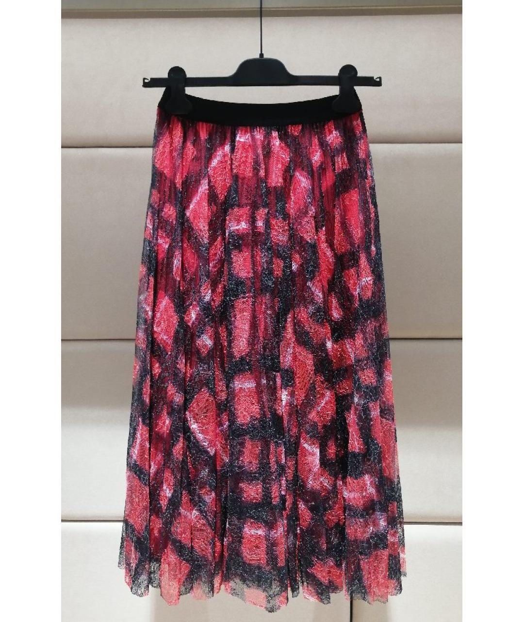 ERMANNO SCERVINO Красная юбка миди, фото 2