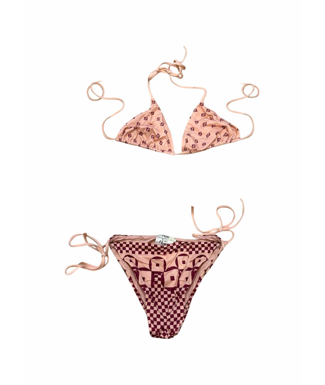 FENDI Розовый купальник, фото 1