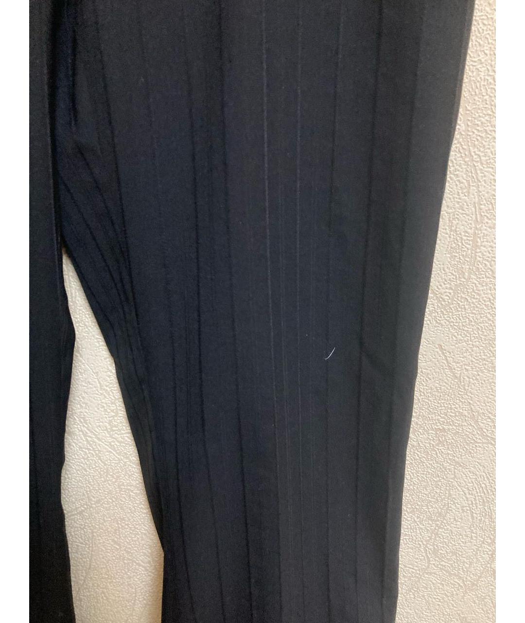 DOLCE&GABBANA Черные прямые брюки, фото 4