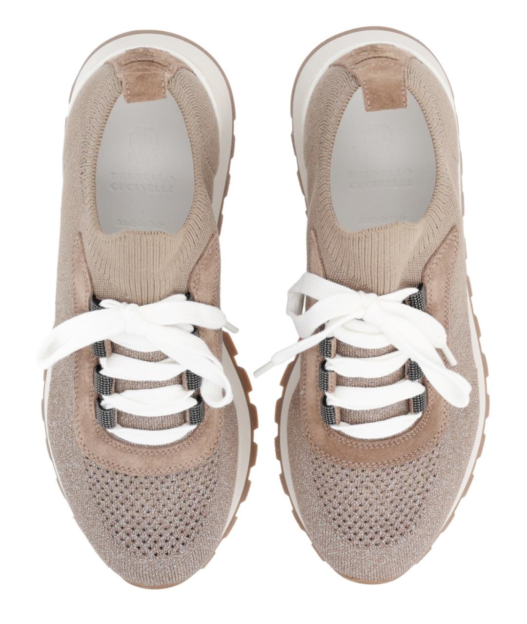 BRUNELLO CUCINELLI Мульти текстильные кроссовки, фото 5