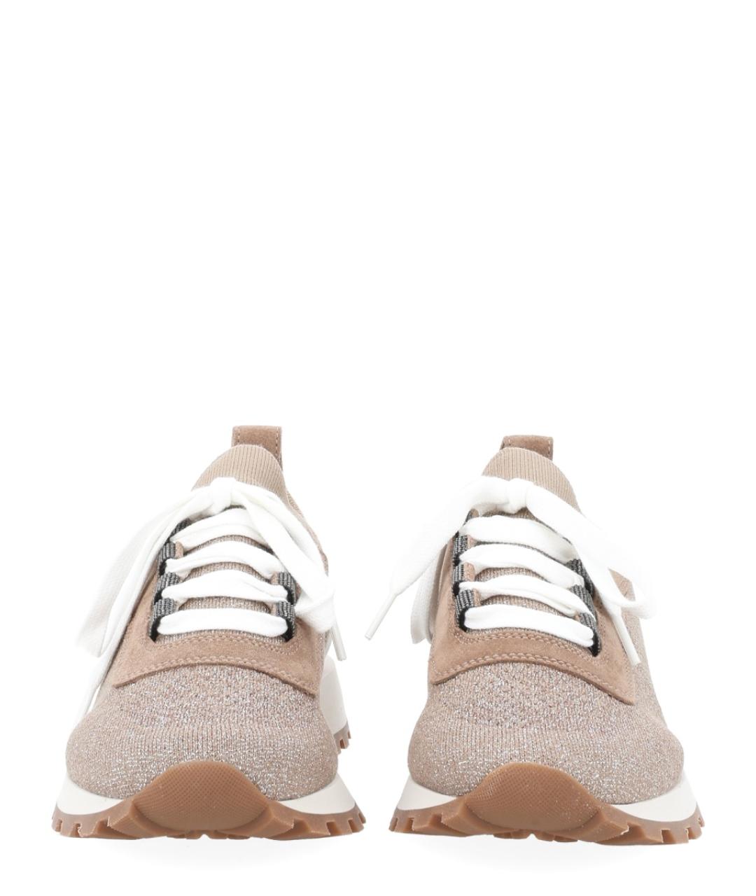 BRUNELLO CUCINELLI Мульти текстильные кроссовки, фото 3