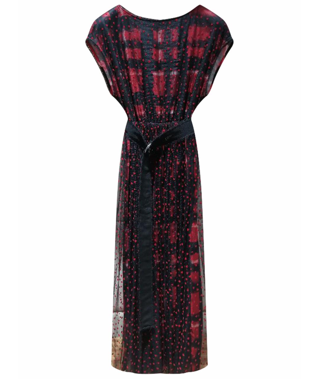 ERMANNO SCERVINO Бордовое коктейльное платье, фото 1