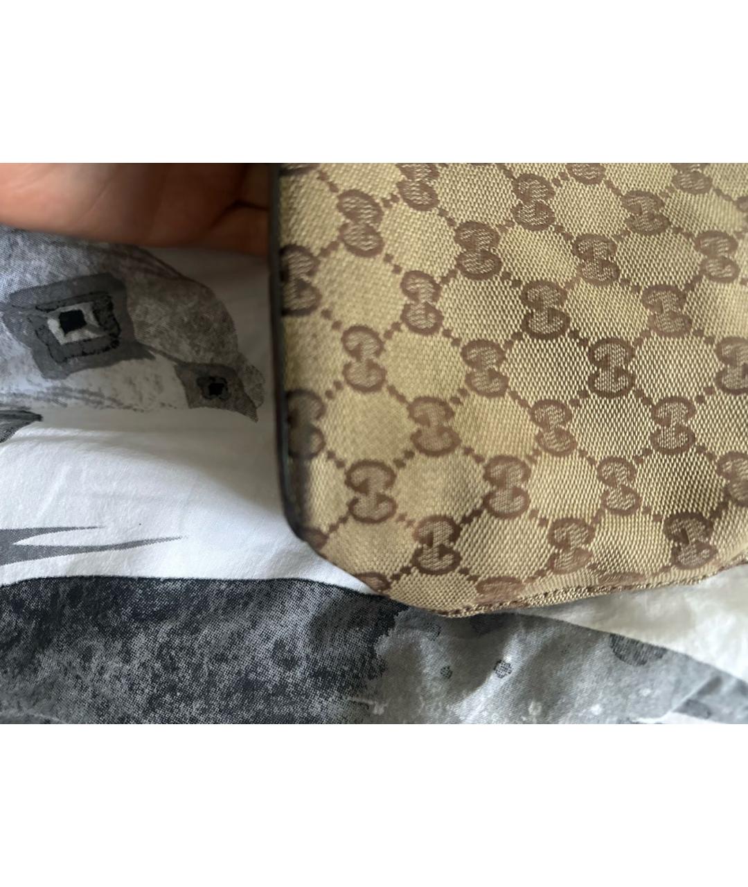 GUCCI Коричневая сумка с короткими ручками, фото 6