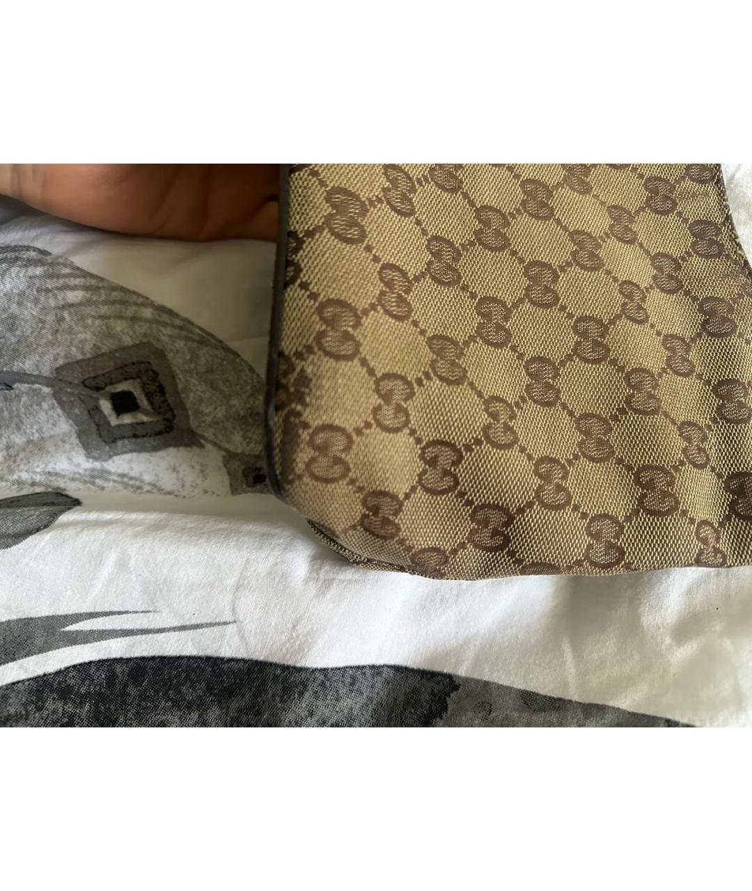 GUCCI Коричневая сумка с короткими ручками, фото 4