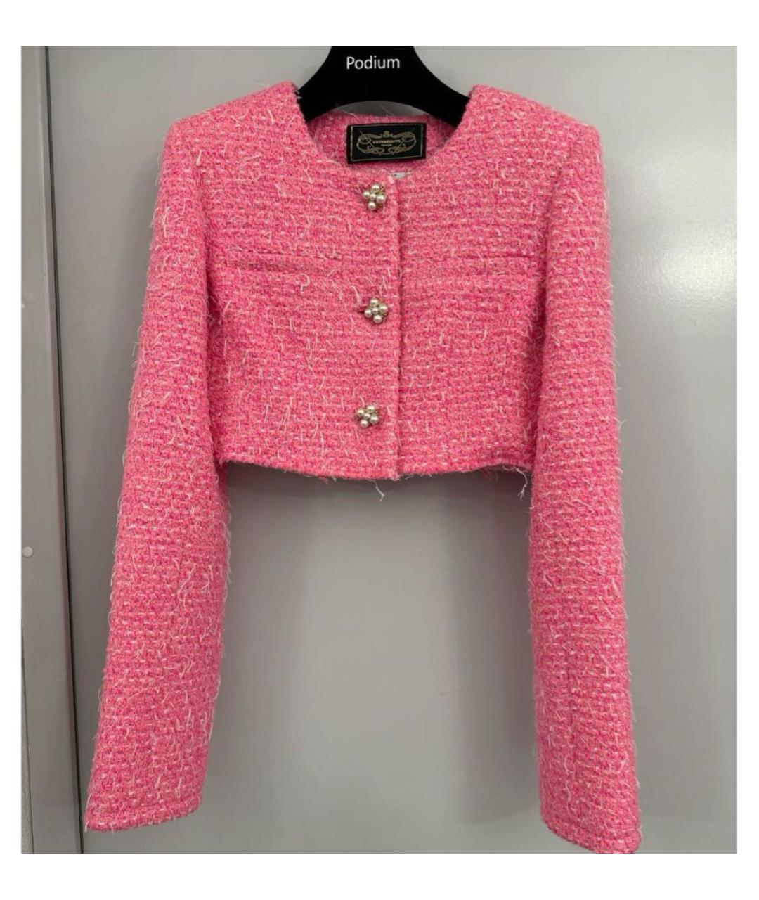 VETEMENTS Фуксия жакет/пиджак, фото 5