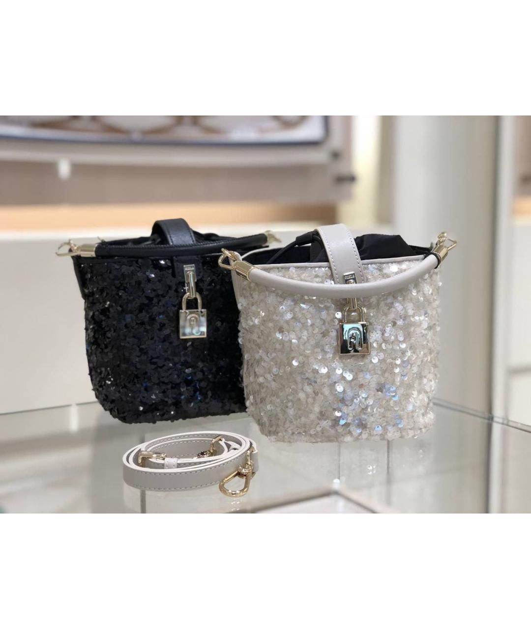 FURLA Бежевая сумка с короткими ручками, фото 7