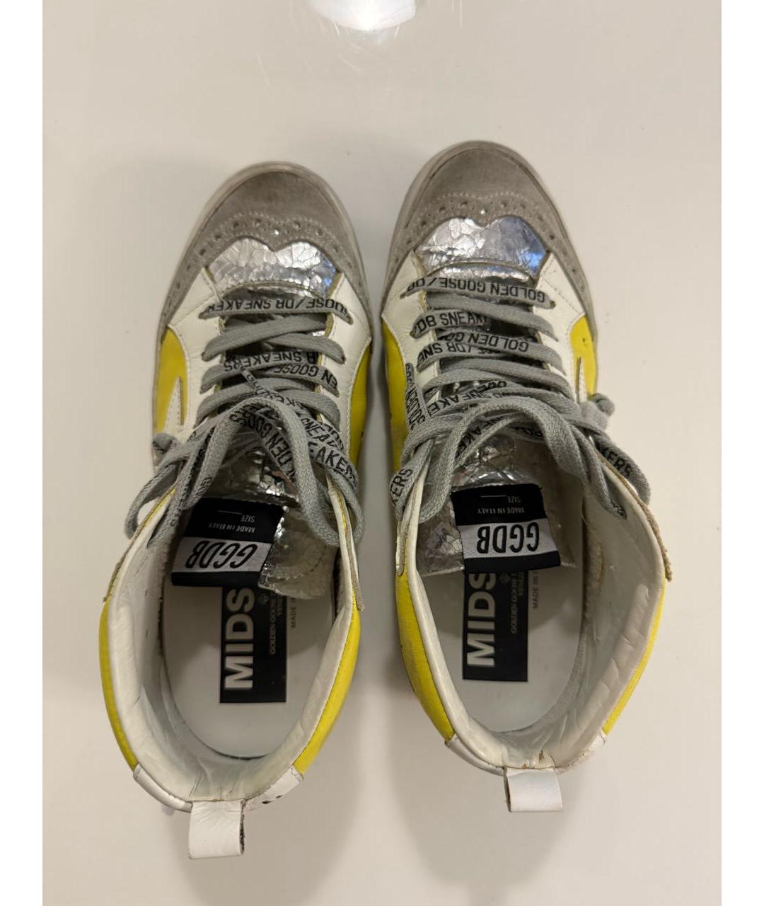 GOLDEN GOOSE DELUXE BRAND Желтые кеды, фото 2