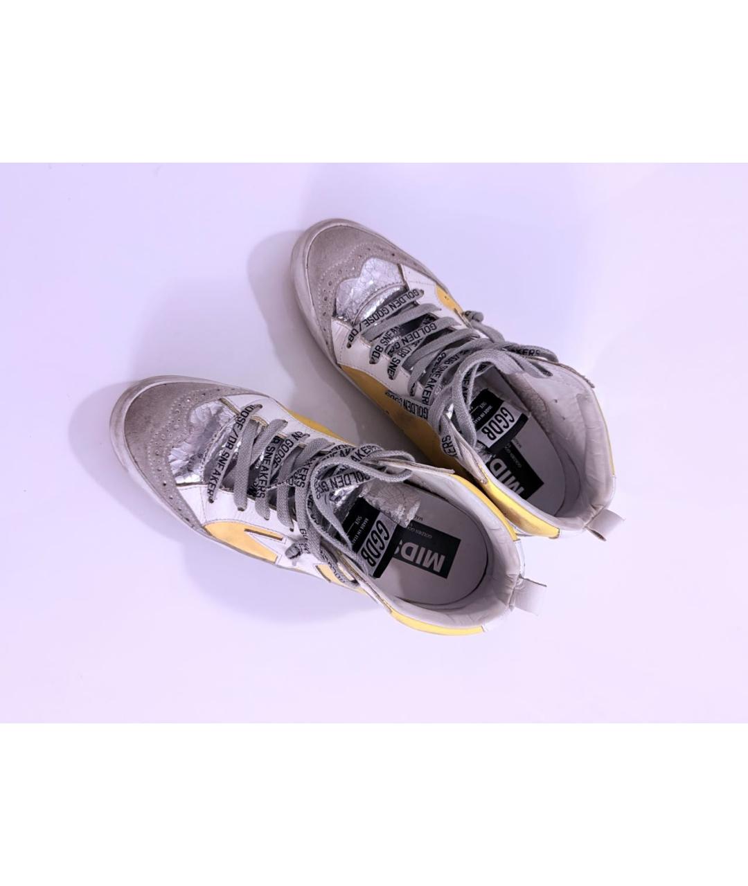 GOLDEN GOOSE DELUXE BRAND Желтые кеды, фото 3