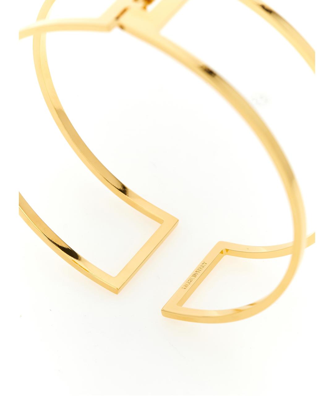 ELISABETTA FRANCHI Золотой металлический чокер, фото 3