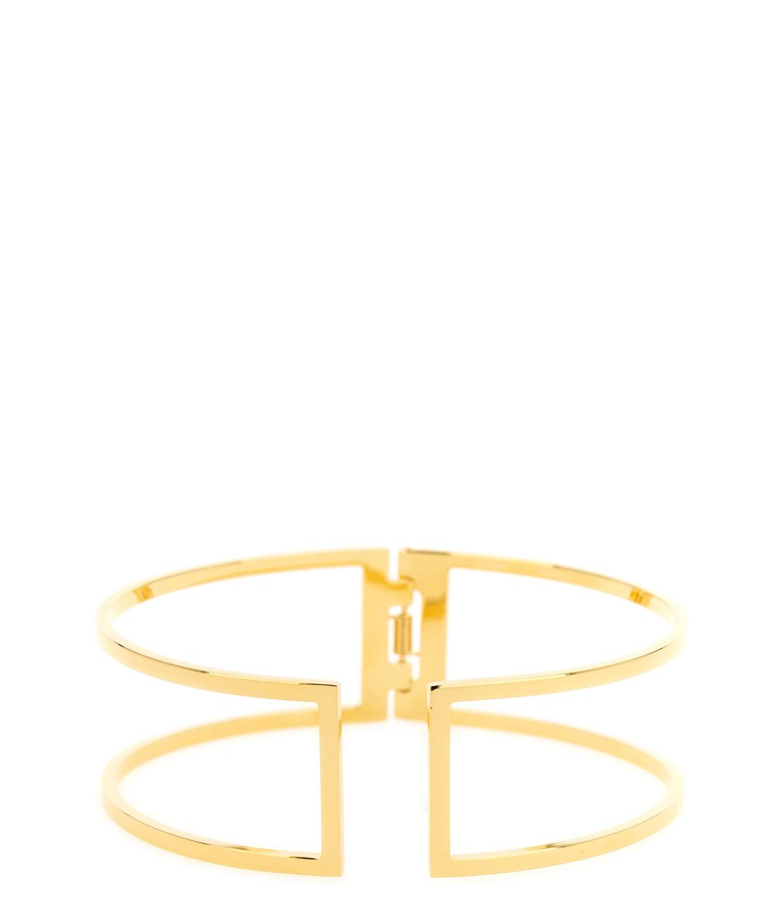 ELISABETTA FRANCHI Золотой металлический чокер, фото 1