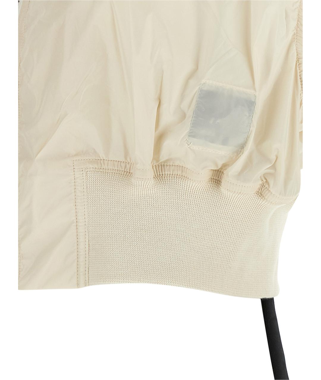 RICK OWENS DRKSHDW Бежевая полиамидовая жилетка, фото 4