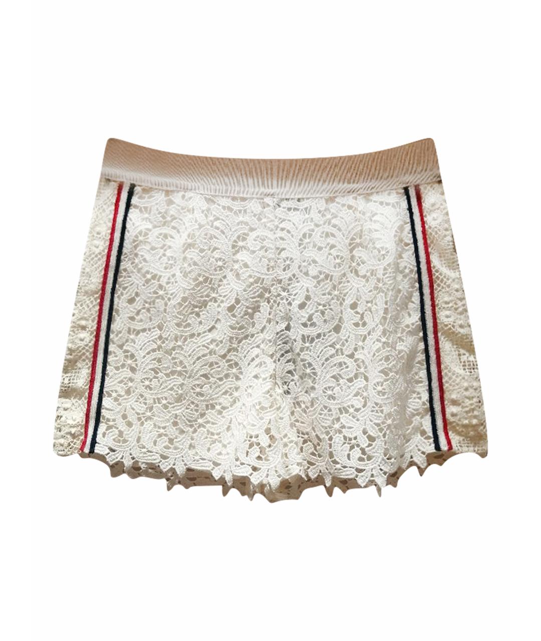 ERMANNO SCERVINO Бежевые хлопковые шорты, фото 1