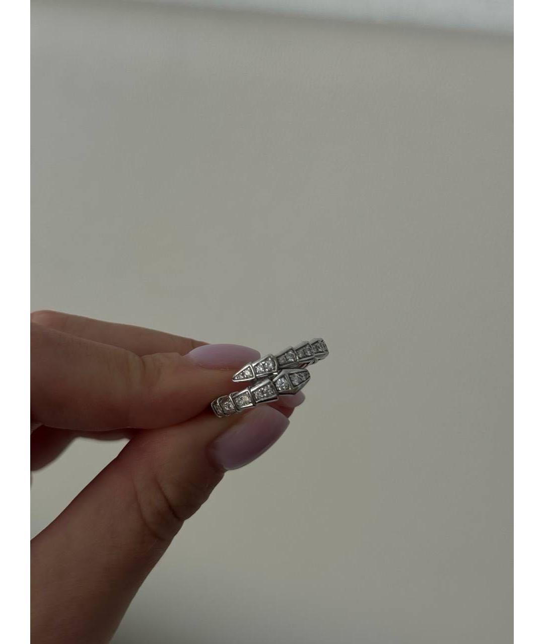 BVLGARI Серебряное кольцо из белого золота, фото 2