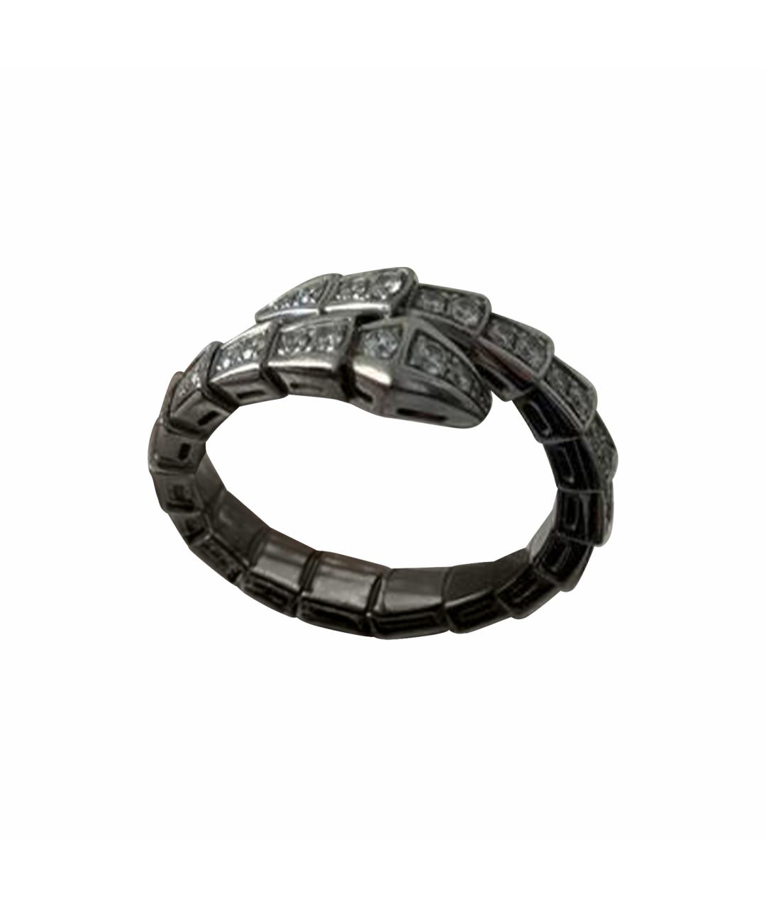 BVLGARI Серебряное кольцо из белого золота, фото 1